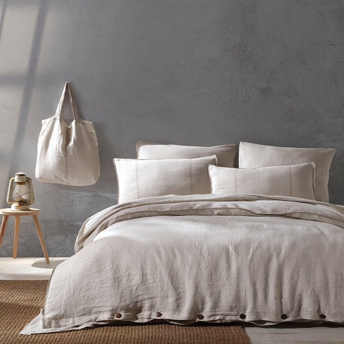 Galya Washed Linen Bedlinen Set